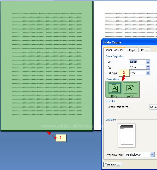Office 2007 Sayfa Yapısı