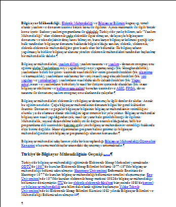 Office 2007 KesmelerKesme oluşturma, Bölüm sonu oluşturma