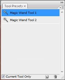 Tool Preset Paneli