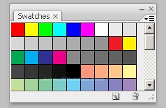 Swatches  Tool Presets  Character  Paragraph Paletleri