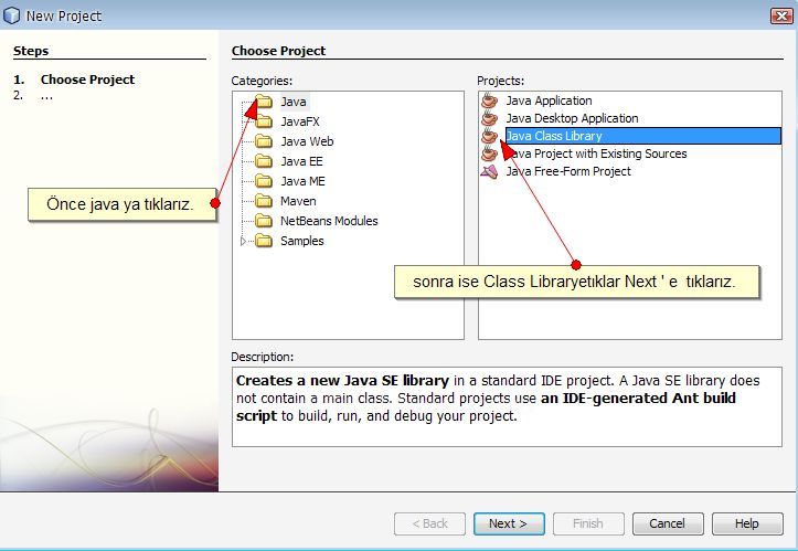 JApplet Projesinin Oluşturulması