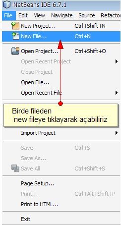 Japplet Projesinin Oluşturulması