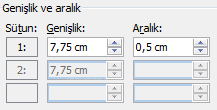 Office 2007 Sütun İşlemleri