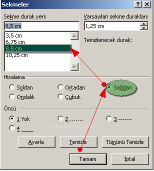 Office 2007 Sekmeler