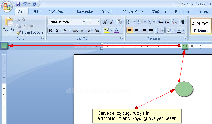 Office 2007 Sekmeler