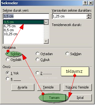 Office 2007 Sekmeler