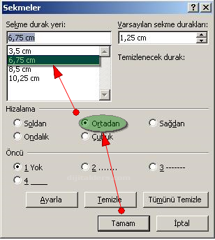 Office 2007 Sekmeler