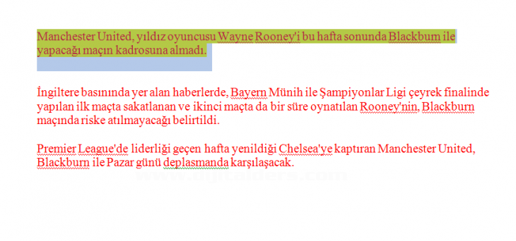 Office 2007 Stil İşlemleri
