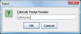 Java JColorChooser Kullanımı