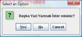 Java JColorChooser Kullanımı