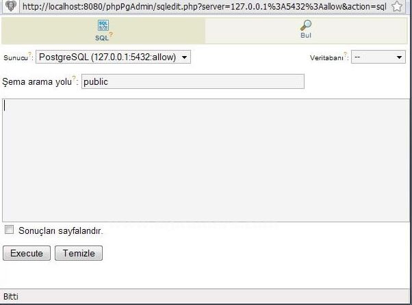 Postgresql Veri Tabanına Mysql Veritabanını Taşımak