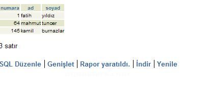 PostgreSQLde LIKE Kullanımı