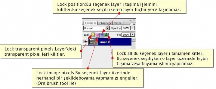 Layer Paneli ve Araçları