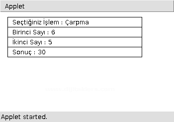 Java drawRect, fillRect , clearRect , draw3DRect ve fill3DRect Kullanımı