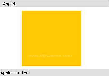 Java Drawrect, Fillrect , Clearrect , Draw3drect Ve Fill3drect Kullanımı