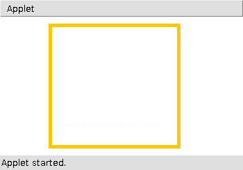 Java Drawrect, Fillrect , Clearrect , Draw3drect Ve Fill3drect Kullanımı