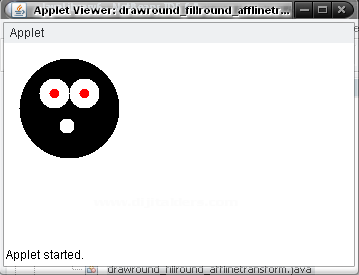 Drawroundrect, Fillroundrect Ve
Affinetransform Kullanımı