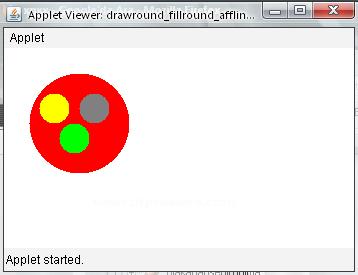 Drawroundrect, Fillroundrect Ve Affinetransform Kullanımı
