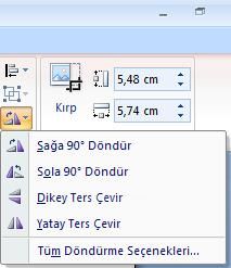 Office 2007 Resim Araçları
