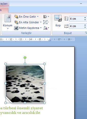 Office 2007 Resim Araçları