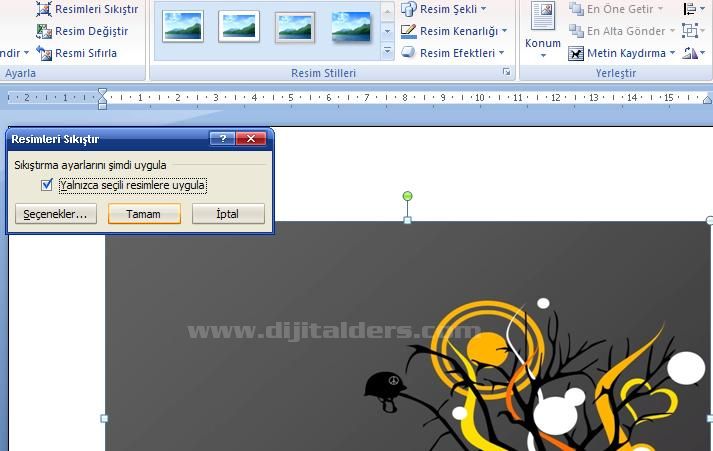 Office 2007 Resim Araçları