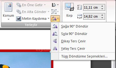 Office 2007 Resim Araçları