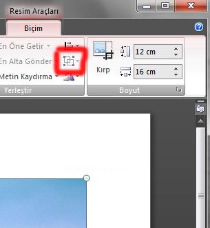 Office 2007 Resim Araçları
