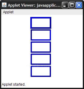 Java Drawrect, Fillrect , Clearrect , Draw3drect Ve Fill3drect