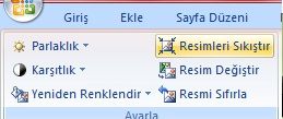 Office 2007 Resim Araçları