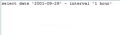 Postgressql Veri Tabanında Date-time Fonksiyonlarıdatetime Operators