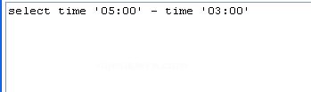 Postgressql Veri Tabanında Date-time Fonksiyonlarıdatetime Operators