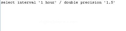 Postgressql Veri Tabanında Date-time Fonksiyonlarıdatetime Operators
