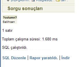 PostgresSQL Veri Tabanında String Fonksiyonları