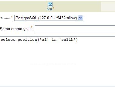 PostgresSQL Veri Tabanında String Fonksiyonları