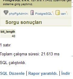 PostgresSQL Veri Tabanında String Fonksiyonları