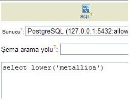 PostgresSQL Veri Tabanında String Fonksiyonları