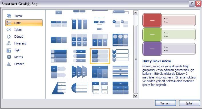 Office 2007smart Art