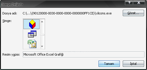 Office 2007 Nesne Ekleme