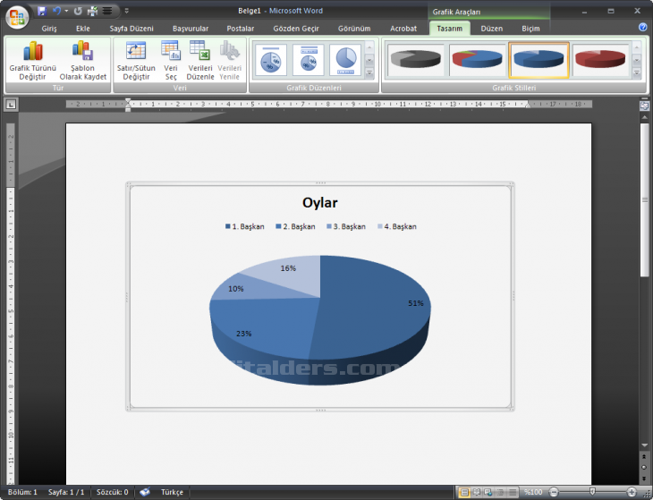 Office 2007 Grafik Eklemek