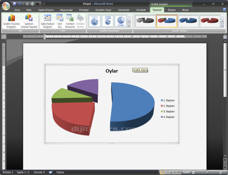 Office 2007 Grafik Eklemek