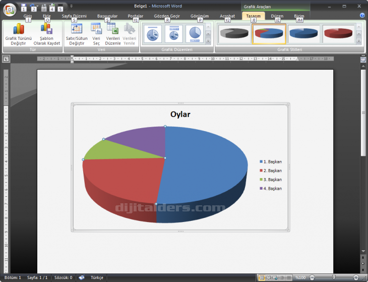 Office 2007 Grafik Eklemek