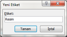 Office 2007 Resim, Tablo yada Şekil Yazısı Eklemek, Resimler Yada Tablolar Listesi Oluşturmak