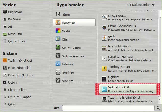 Virtualbox8216;da makine anlık durumunu kaydetmek.