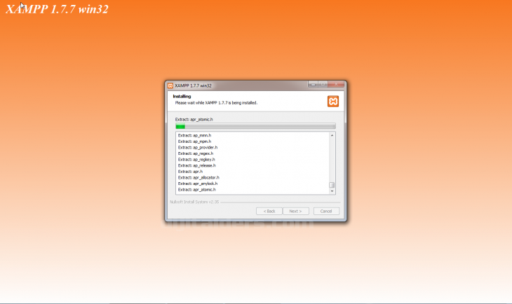 Xampp Kurulumu