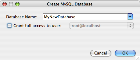 Connecting to a MySQL Database