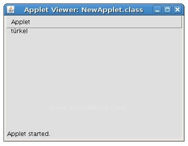 Applet Nedir?