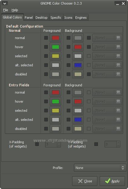 Gnome Color Chooser
