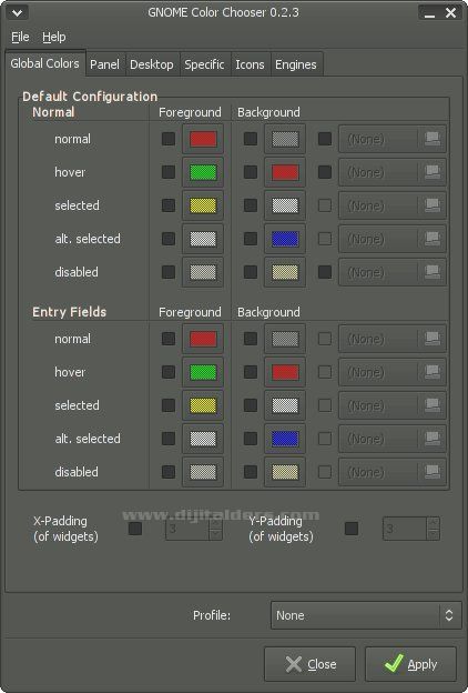 Gnome Color Chooser