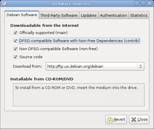 Debian Depoları