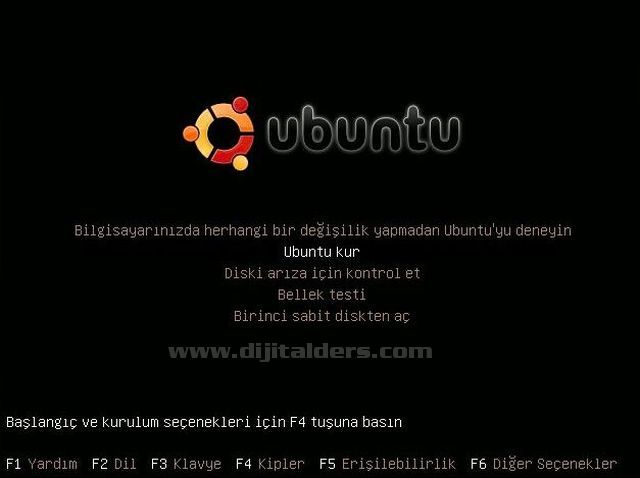 Ubuntu Kurulumu